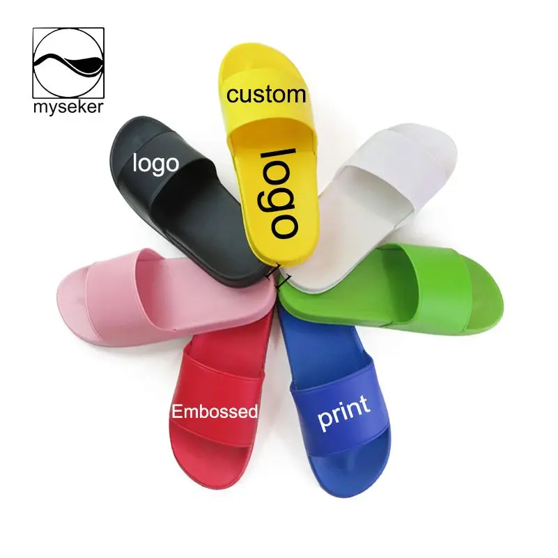 

Custom Wedding Slippers Ladies Slipper Print Customized New Design Non Slides Platform Shoes With Logo zapatillas de casa