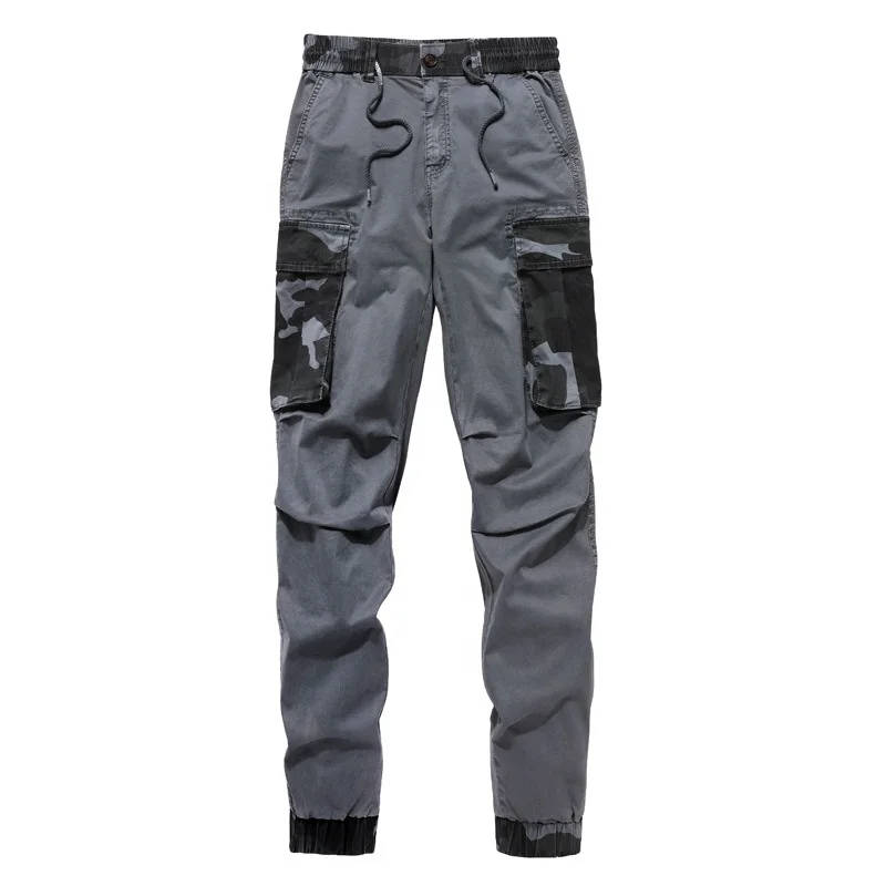 

Fashion cheap wholesale sweatpants hip hop print streetwear cargo pant for men