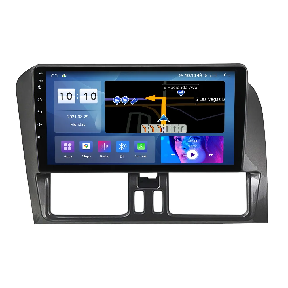 

Mekede Android10 2DIN Car Audio system For Volvo XC60 IPS DSP RDS Radio GPS Navigation Car Video DVD player