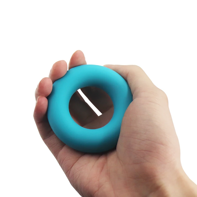 

Hot selling silicone reinforcing ring ball massage grip reinforcing ring, Light green, blue, orange