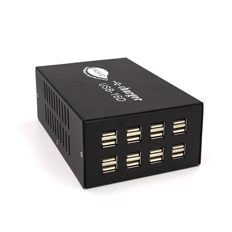 16 Usb Fast Charging Ports Ce & Rohs Certified Dual Fast Usb Adaptor Charger Multi Port Phone Charger
