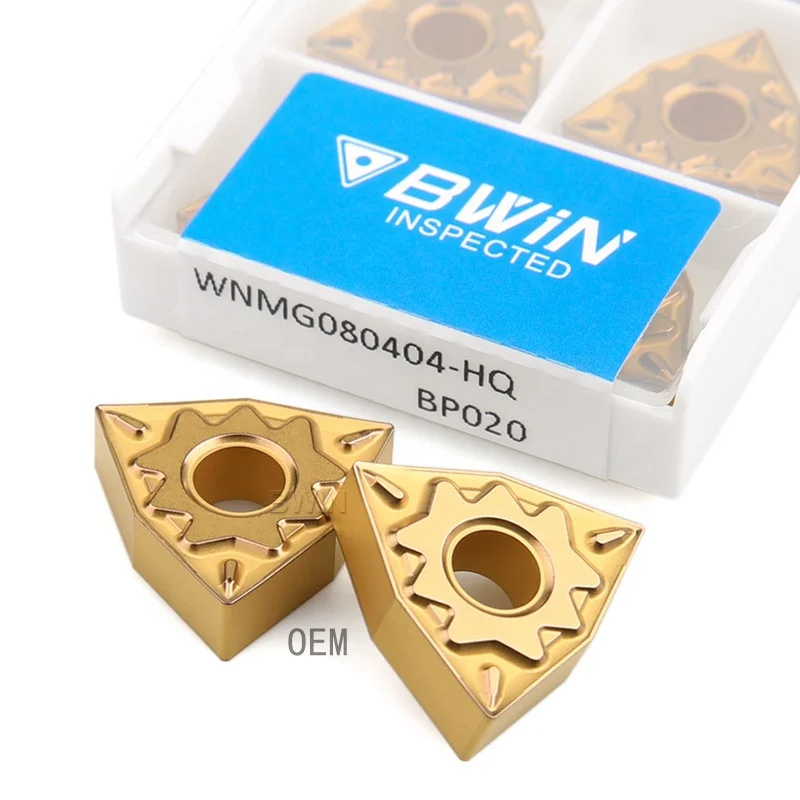 

Wnmg080408 Pm Lf9018 Wnmg080408-Tm Ceramic Tungsten Carbide Hardended Turning Insert Wnmg Ma Wnmg080408-Ys Sp1525 Pcd Cutting