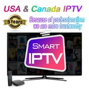 USA Canada IPTV 12 Month IPTV subscription for Lg Samsung Smart TV Magbox Android tv box CA Mag25X M3U VOD Stbemu Vlc hot xxx