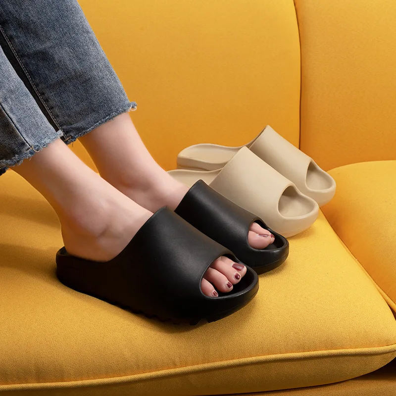 

Unisex Fashion Custom Plain Slide Soft Inspired Women Yeezy Slides Slippers Men For Sale