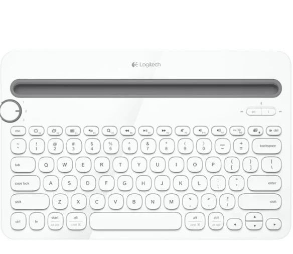 

K480 wireless keyboard common use pretty smart keyboard, Black white blue pink