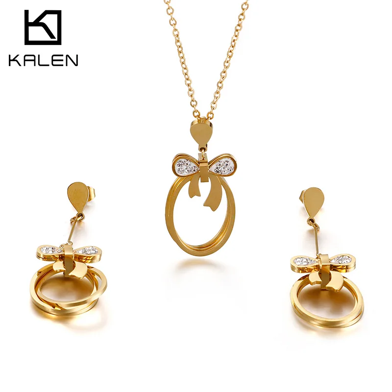 

Minimalist Round Necklace Bridal Wedding Jewellery Necklace Set With Earring