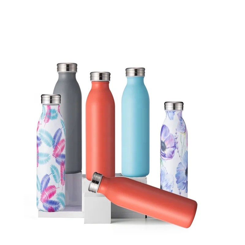 

600ml Customized Stainless Steel Vacuum Milk Bottle Double Wall Stainless Steel Flask