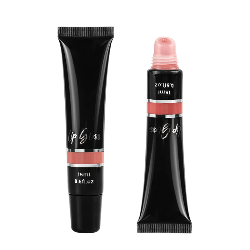 Custom Logo New Design Hose Lip Gloss Private Label Lip Gloss Tubes and Box Custom Label