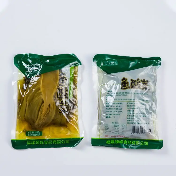 
Factory new arrival vegetable cans manufacturer Chinese preserved vegetable pickle 