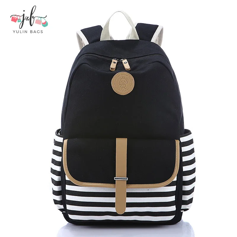

Canvas student kids school bags backpack wholesale bags school boys for teenagers