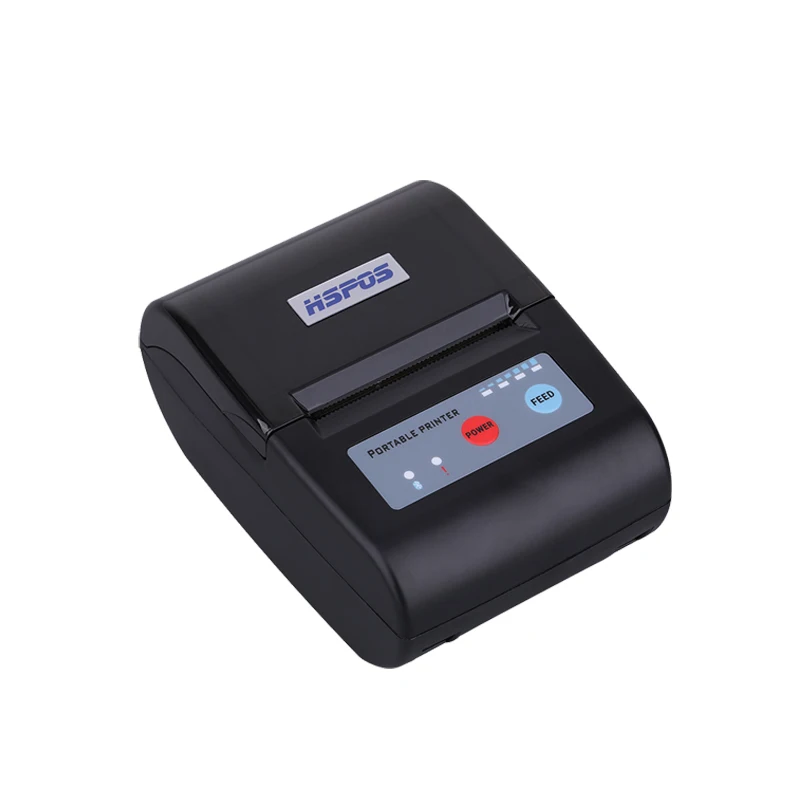 

HSPOS Cheap Mobile Mini BT Portable Receipt Thermal Printer with app and SDK print PDF