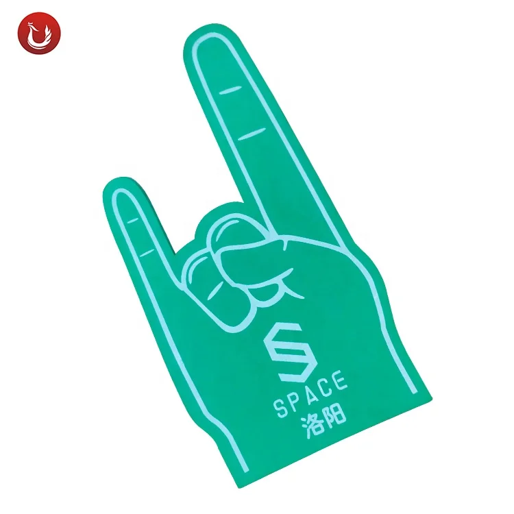 
Customized Design Promotion EVA Foam Cheering Gloves Cheering Hands Cheap Price Foam Fingers 