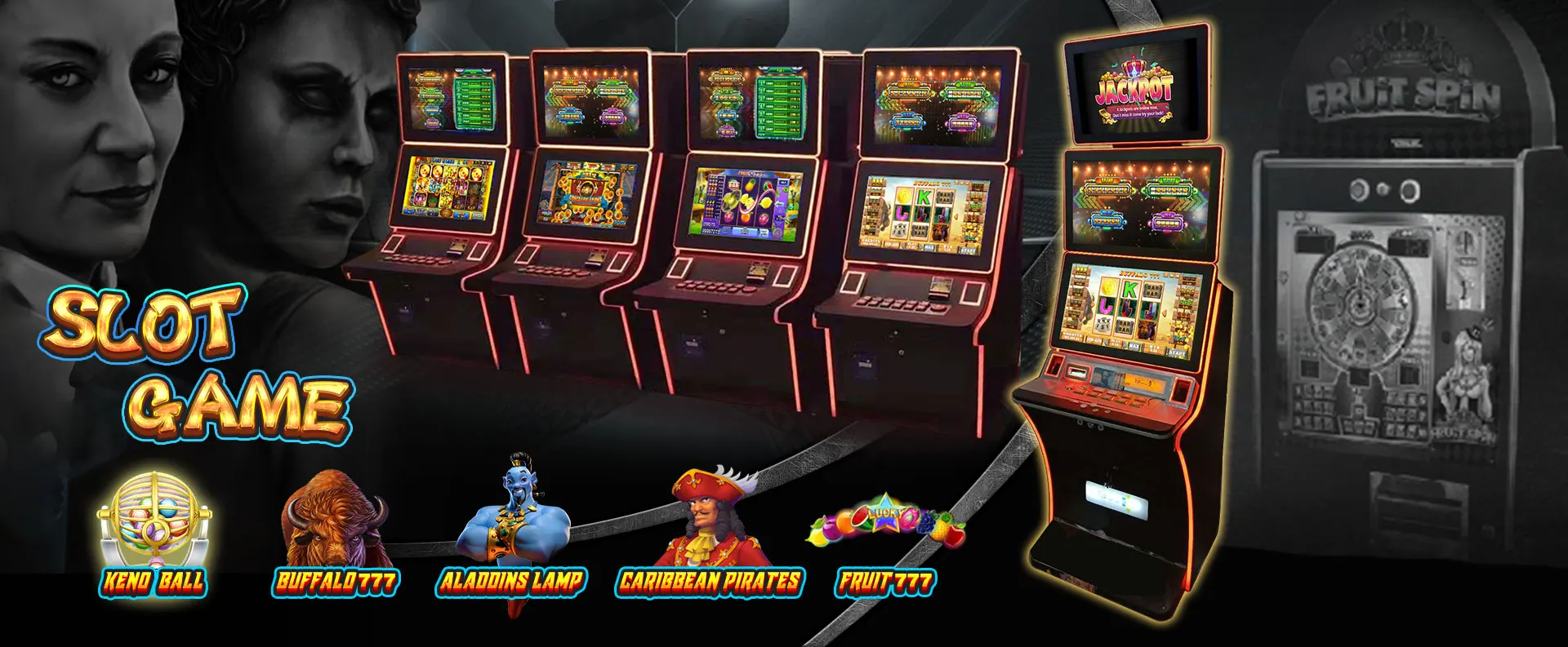 Jackpot stampede slot machine for sale