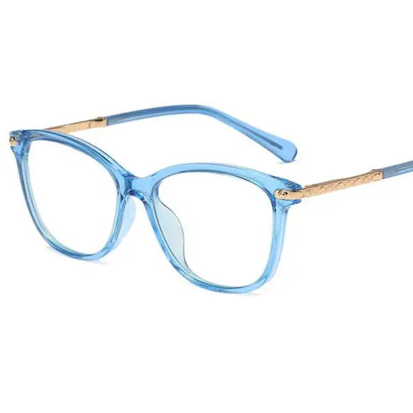

Qmoon Women TR90 Optical Anti Blue Light Eyeglasses Frames Drop Shipping Transparent stylish fashion eye glasses eyewear