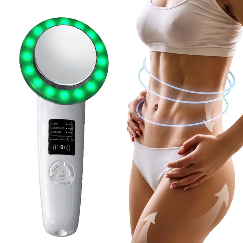 
6 in 1 cavitation ultrasonic beauty body slimming exercise machine 