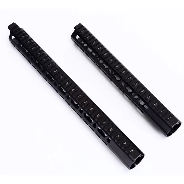 
12' GD051 Quad Rails Handgaurd Alloy Aluminum T6061 for AR15 