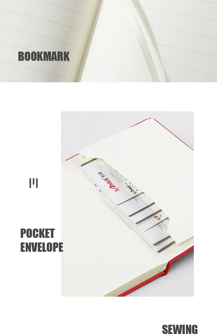 Custom Notebook Printing Notebooks With Elastic Band Ribbon Pen Loop