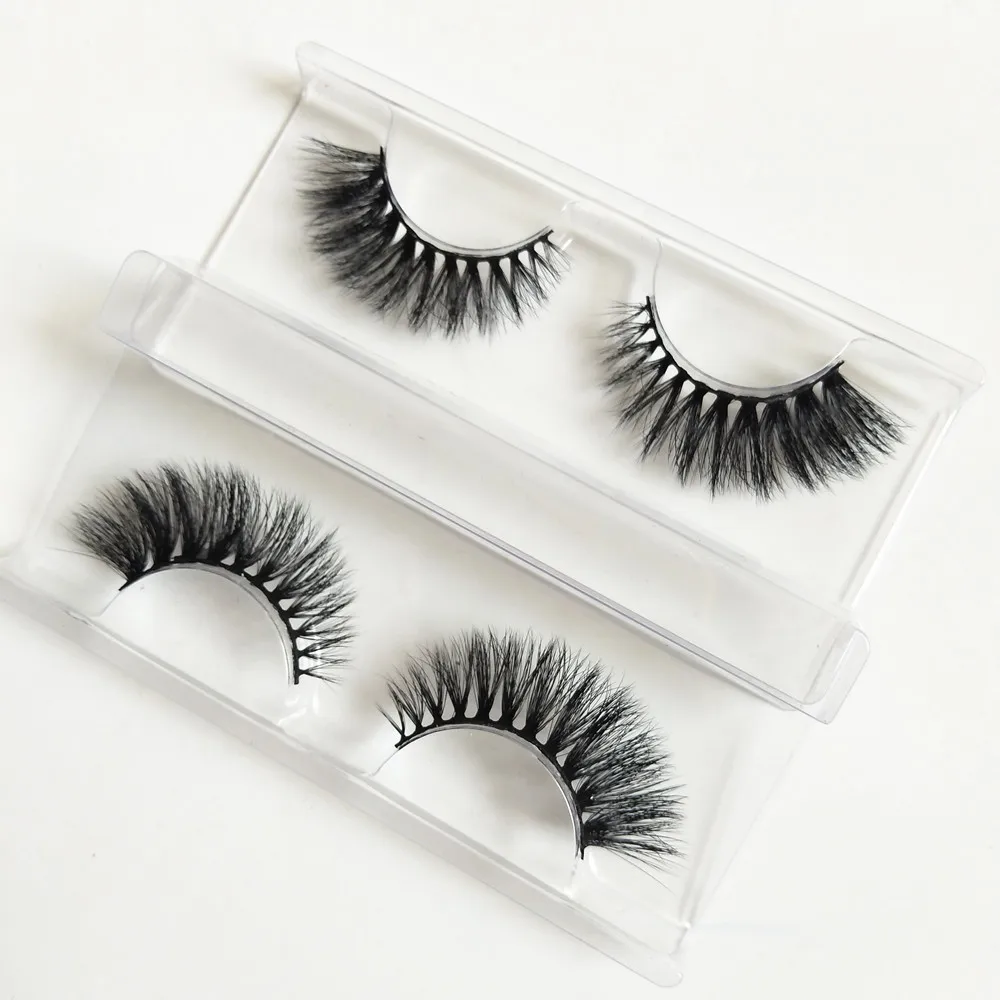 

Quick delivery 100 mink eyelashes vendor wholesale faux Mink Eyelash and eyelash box label sticker