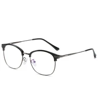 

high quality optical frame open rim prescription oem eyeglasses frames glasses blue light computer protect eyes