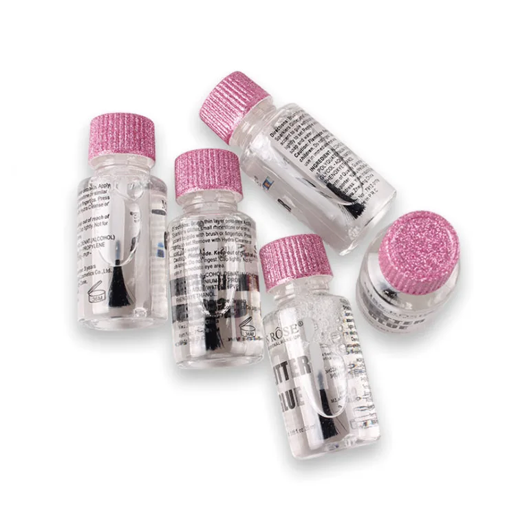 

New Arrival Miss Rose Waterproof Quick Dry Non Toxic 25ml Face Eye Glitter Sequin Glue