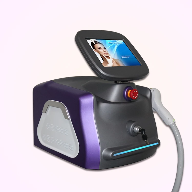 

portable salon use 12*12mm spots size 808nm diode laser taibo for permanent hair removal