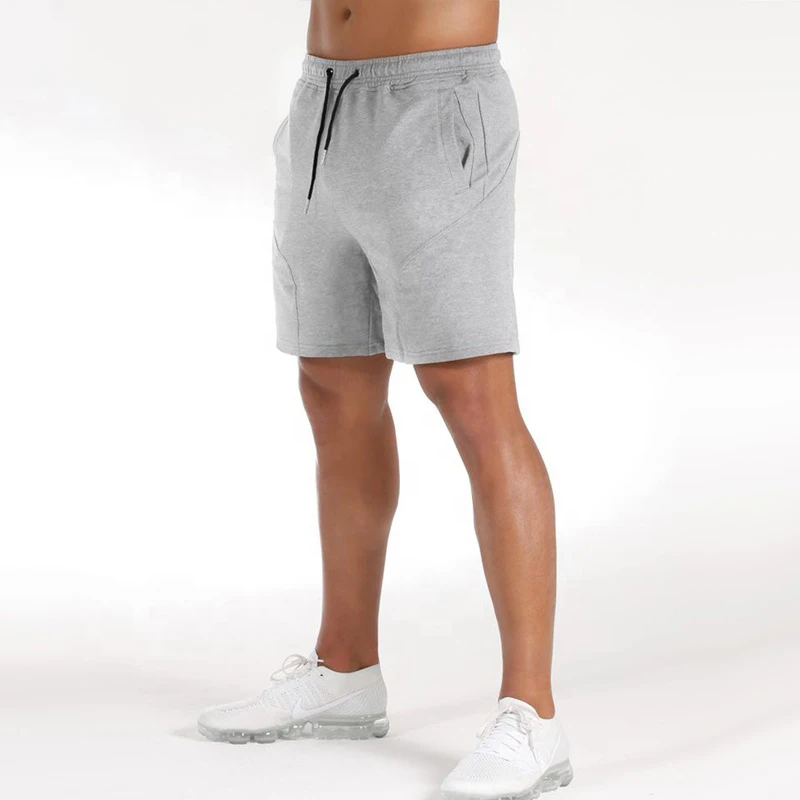 

Wholesale Custom 100% Cotton Male Gay Split Wear Tapered Sports Workout Shorts Fitness Running Mens Gym Sweatpants Shorts, As picture you see and can be customized