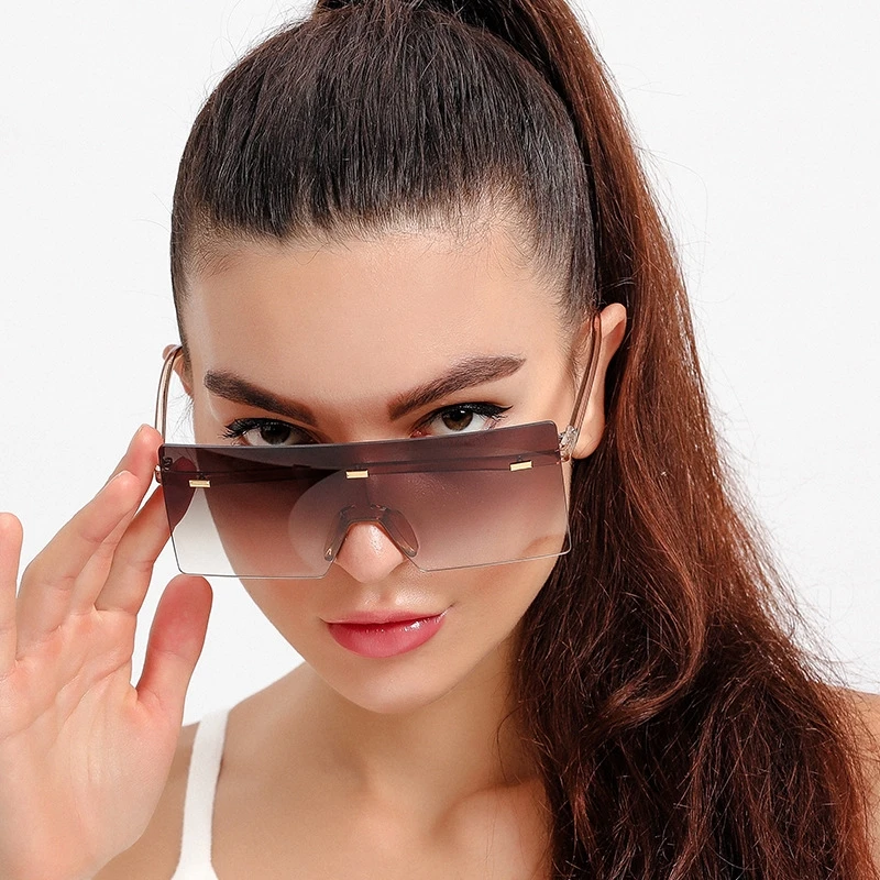 

New Colors Shades Glasses 2021 Square Oversized Sunglasses