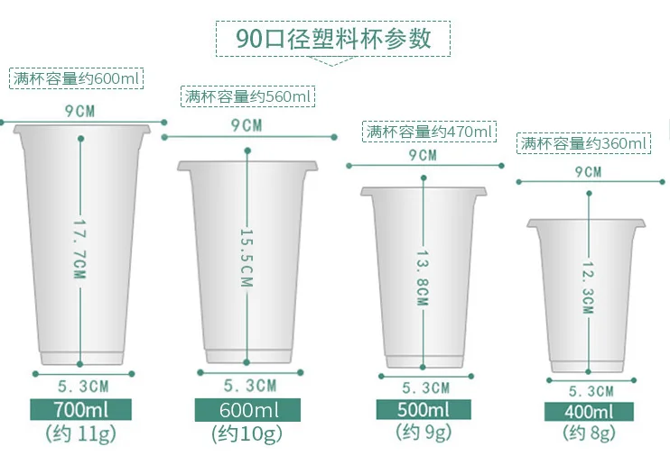 Wholesale Custom Logo Disposable Transparent Drink Pp Plastic Cup