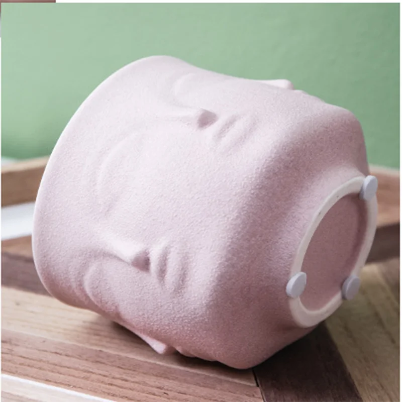 

Nordic Creative Home Decoration Morandi Face Vase Modern Minimalist Creative Ceramic Vase Crafts Ornaments, As photo
