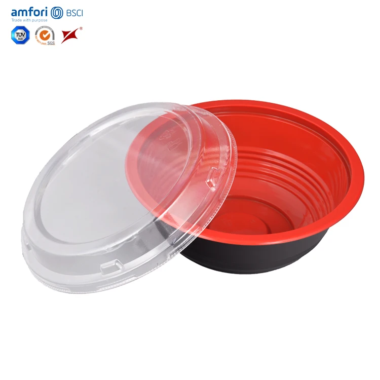 rice or noodle container disposable clear