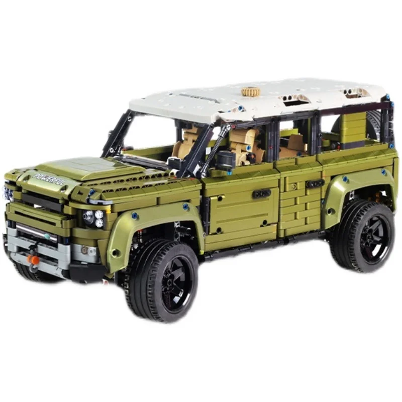 

Mould King 13175 Land Rover Defender Technology Mechanical SUV Adult Assembly Block Children's puzzle block toy