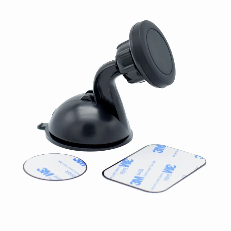

2020 Wholesale universal dashboard phone stand suction cup 360 rotation magnetic car mount phone holder, Black