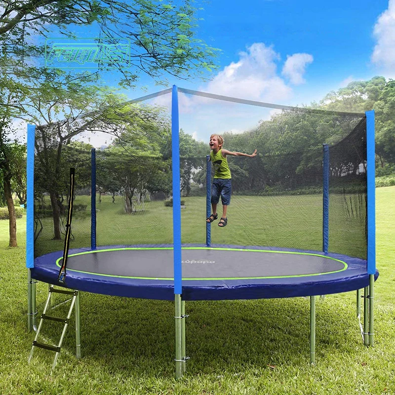 

Feiqitoy rectangle outdoor trampoline jumping