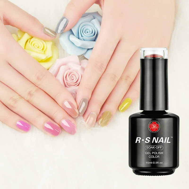 

New product uv gel nail polish nude series