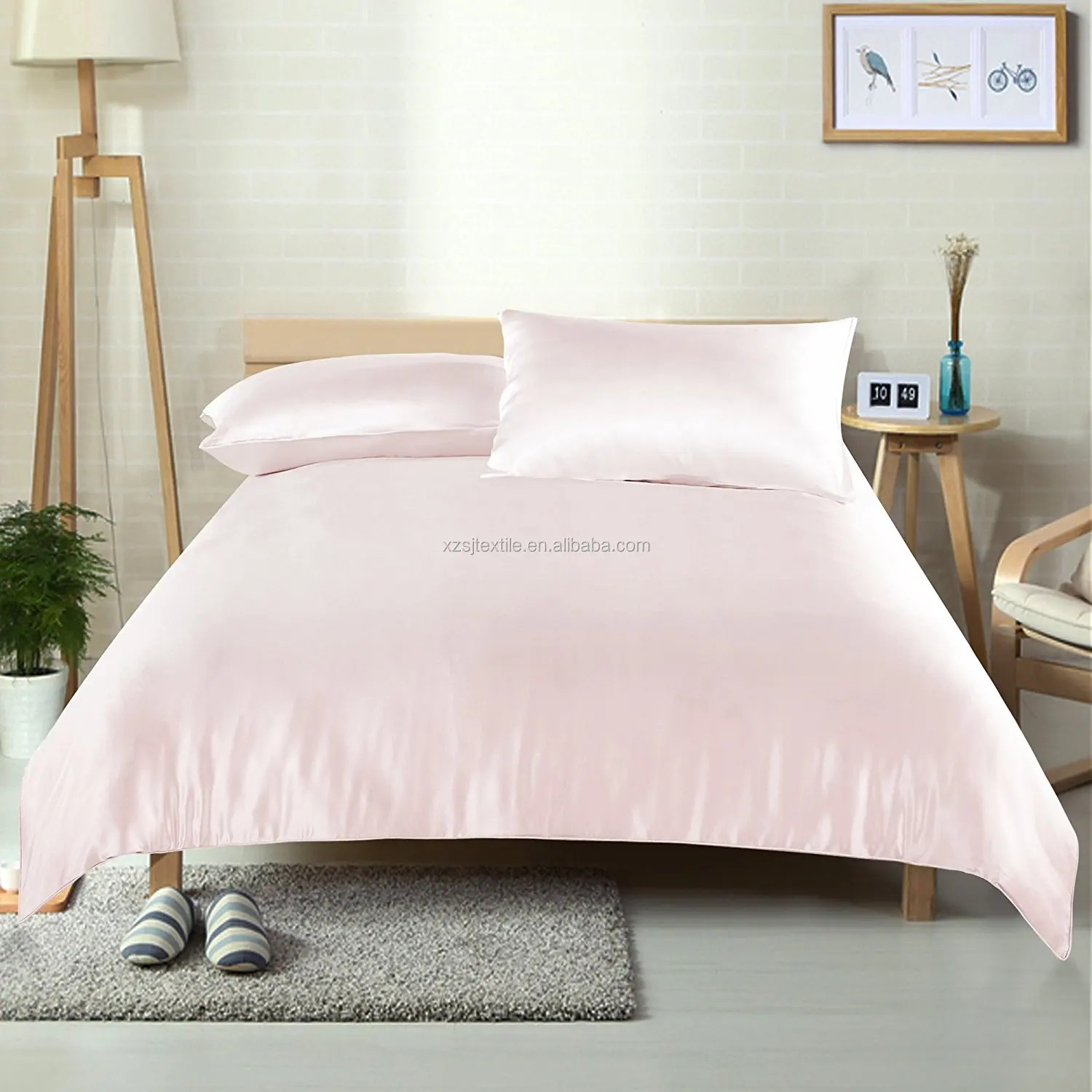 Home Textile Mulberry Silk 16 mm Silk Bed Cover Sets