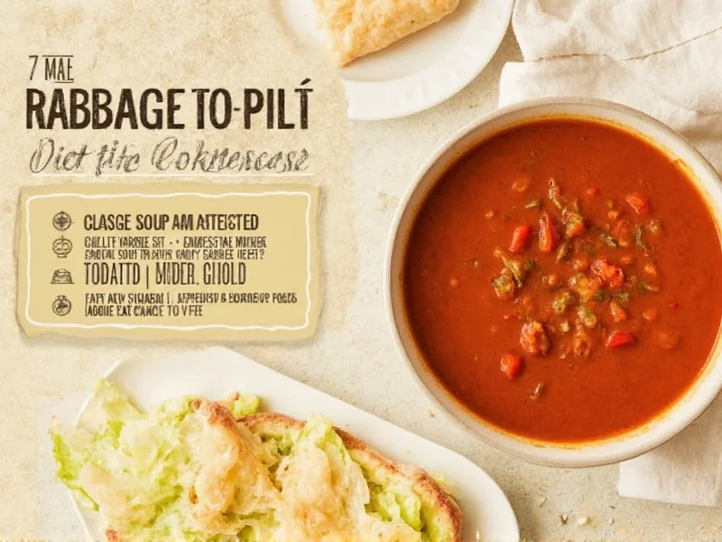 7 Day Cabbage Soup Diet: Facts, Risks & Alternatives