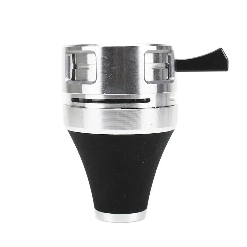 

Aluminum Alloy Hookah Phunnel Bowl Shisha Heat Management System Tobacco Charcoal Holder for Sheesha Narguile chicha Accessories, Black+silver