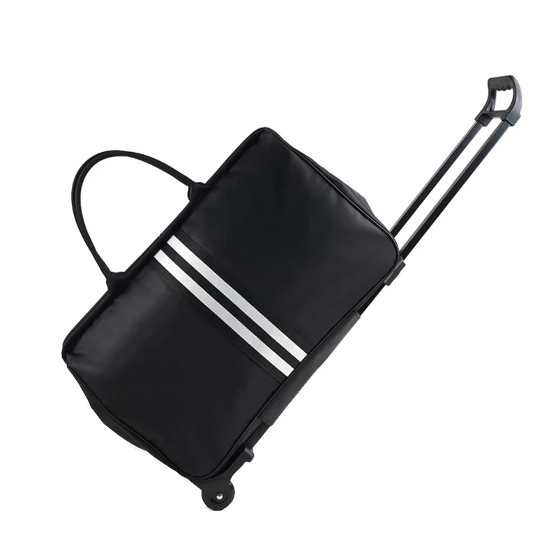 

wholesale luggage travel bag with Wheels suitcase trolley duffle bag For Men protector luggage, Three colors