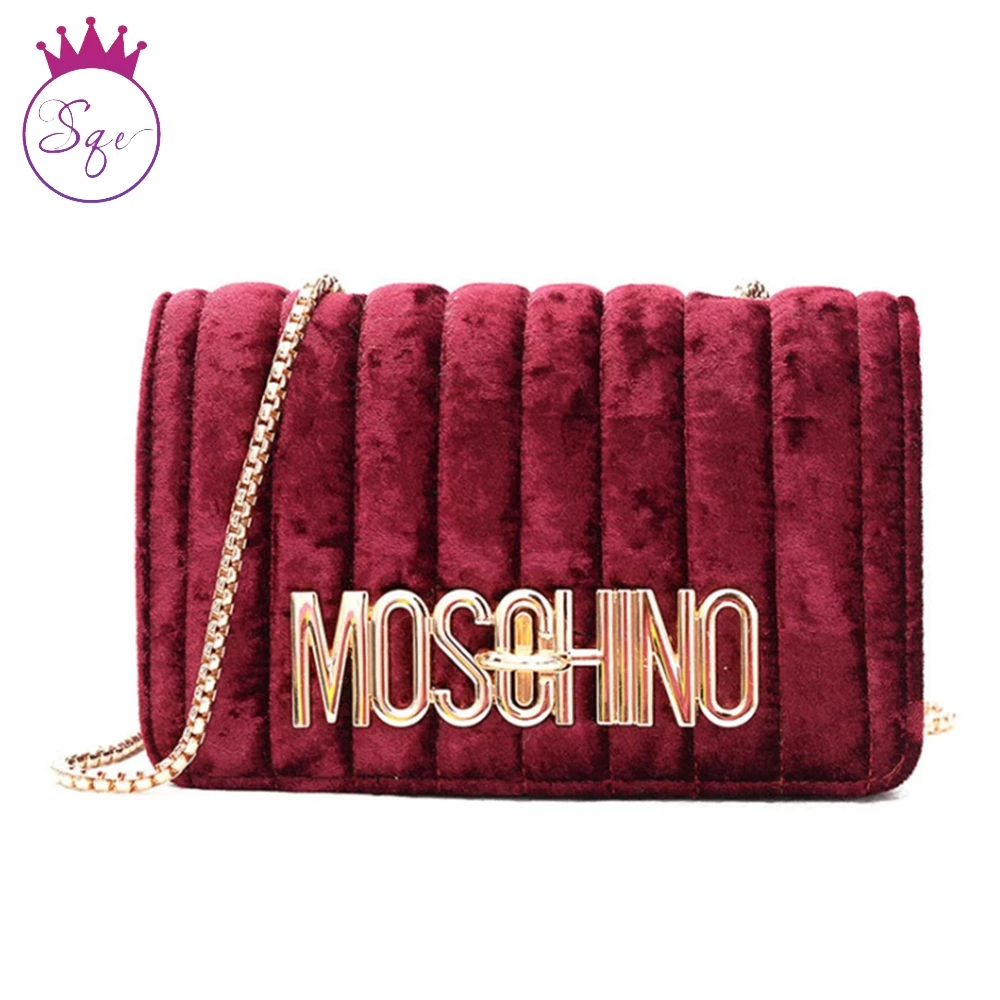 

Online Shopping Quilted Chain Velvet Handbag Women Sac A Main Femme Private Ladies Handbags, Customized color