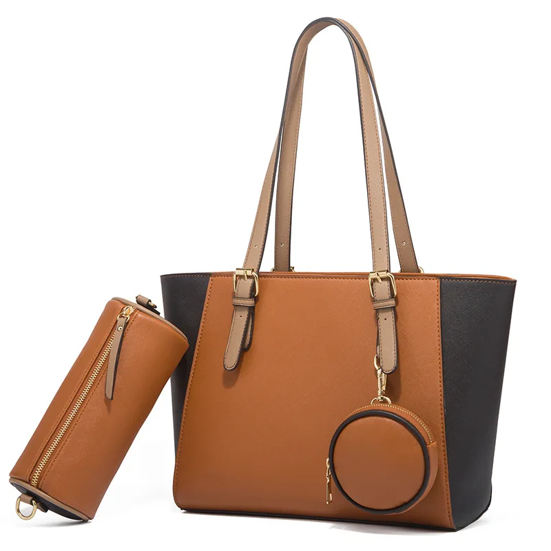 

Eg108 Wholesale New Design Cheap diy 3 Pcs Hand Bag Sets 3 In 1 Purses And Handbags For Women