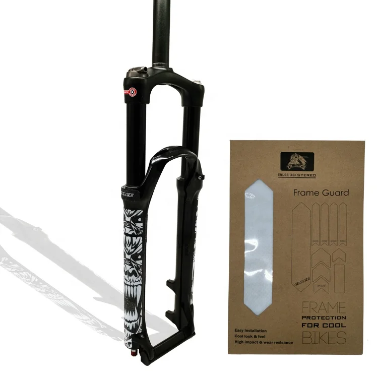 

Hot-ranking ENLEE 3D Bicycle Font Fork Stickers MTB Road Bike Protective Film Bike Accessories