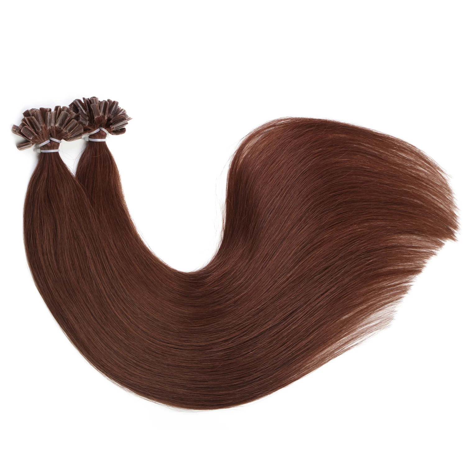 

Free Sample Neitsi 100% Human Hair curly U Part Wig Nail U Tip straight U Shape Hair Pins 33#