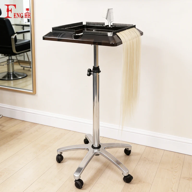 T0182 Chinese Supplier Modern Barber Trolley Professional Hair Extension Trolley for Salon Furniture