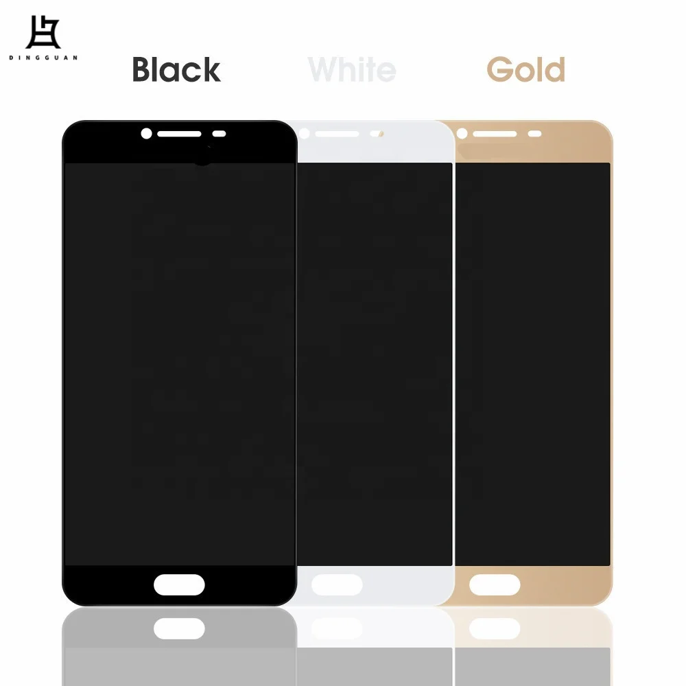 

OLED Mobile phone screen For Samsung Galaxy C7 C7000 LCD Display Touch Screen Digitizer Replacement Parts, Black/white/gold