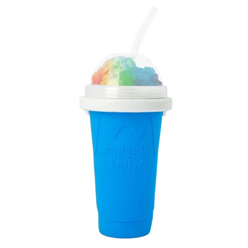 

Wholesale Newly Quick-frozen Smoothies cup Milkshake Bottle Smoothie Cup Durable Slushy Ice Cream Maker squeeeze slush cup