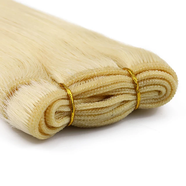 

YL Virgin Raw Human Hair weft double drawn 10A grade hair machine weft