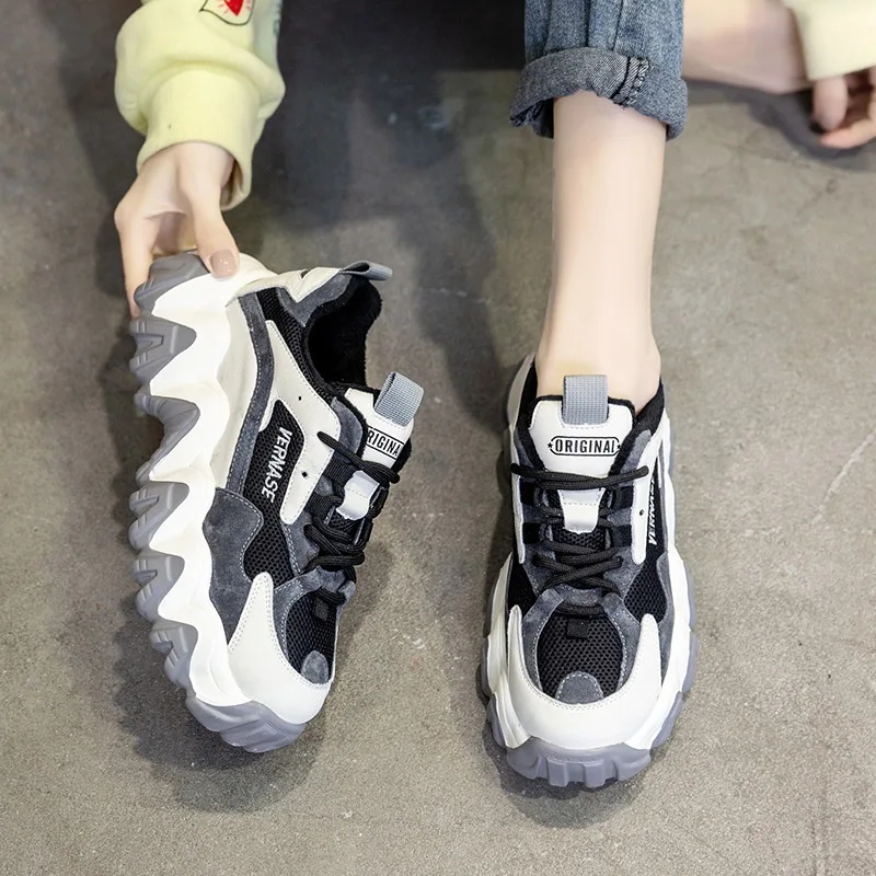 brand name platform sneakers