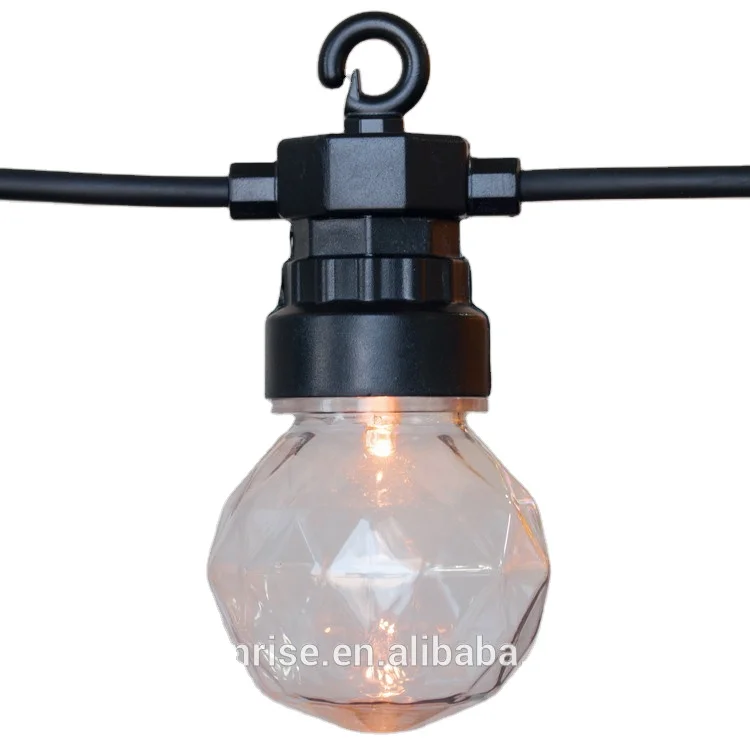 Connectable diamond-shape Bulb 10L Party Light for Outdoor