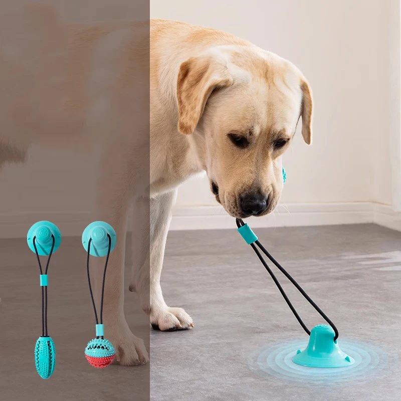 

Hide and Seek Dog Chew Toys for Aggressive Chewer Large Breed Indestructible Durable Pet Chew Toys with Suction Cup