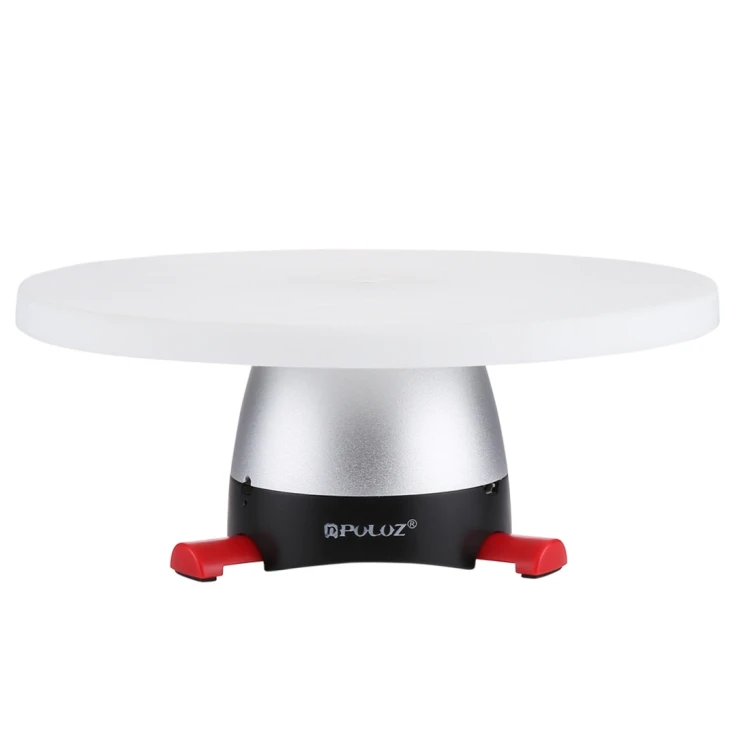 

PULUZ Electronic 360 Degree Rotating Panoramic Tripod Head + Round Tray with Control Remote for Smartphones for GoPro Cameras